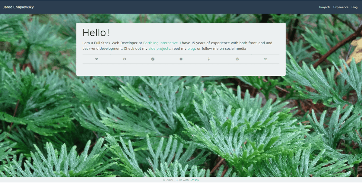 Personal Site